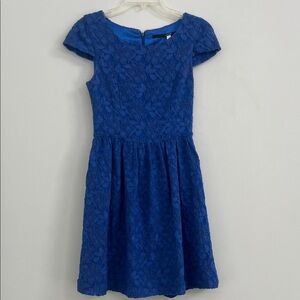 Kenzie Blue Lace Dress